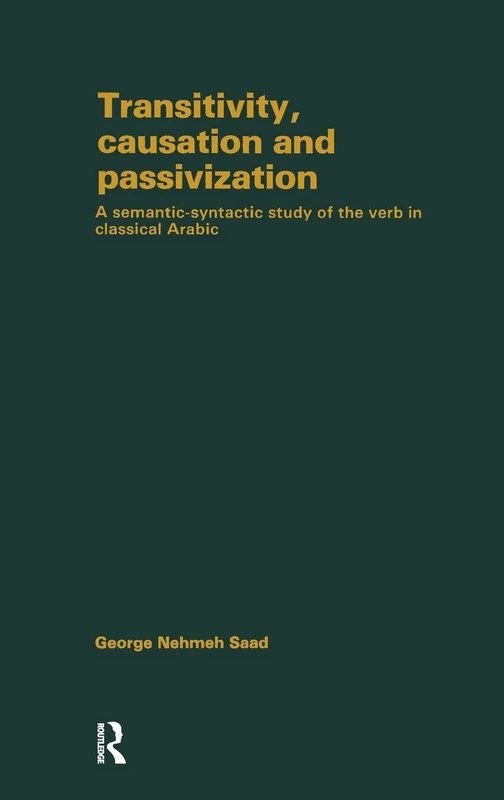 Routledge Transivity & Passivization: Arabic Linguistics Study
