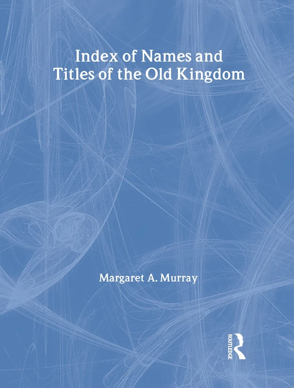 Routledge Index Of Names & Titles Of The Kegan Paul Library