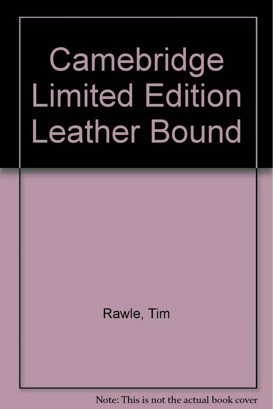 Camebridge Limited Edition Leather Bound - Image 1