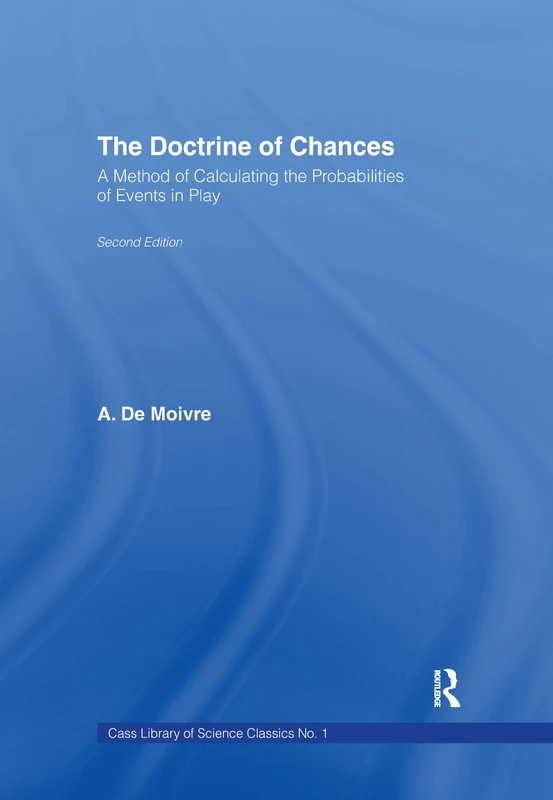 Routledge - The Doctrine of Chances - History Book