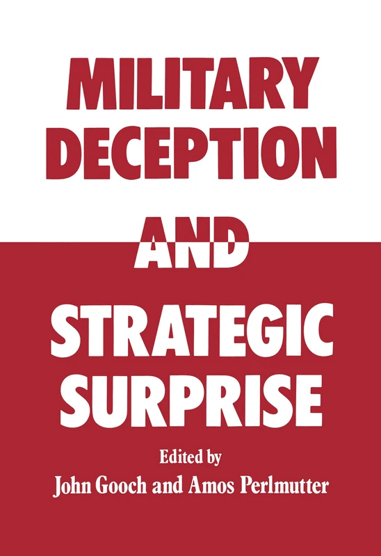 Routledge - Military Deception and Strategic Surprise! Book