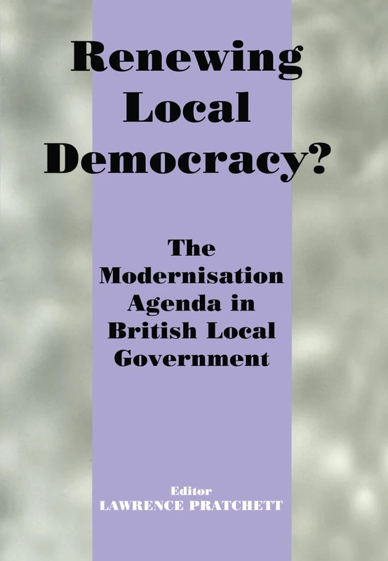 Routledge - Renewing Local Democracy? British Government Book - Image 1