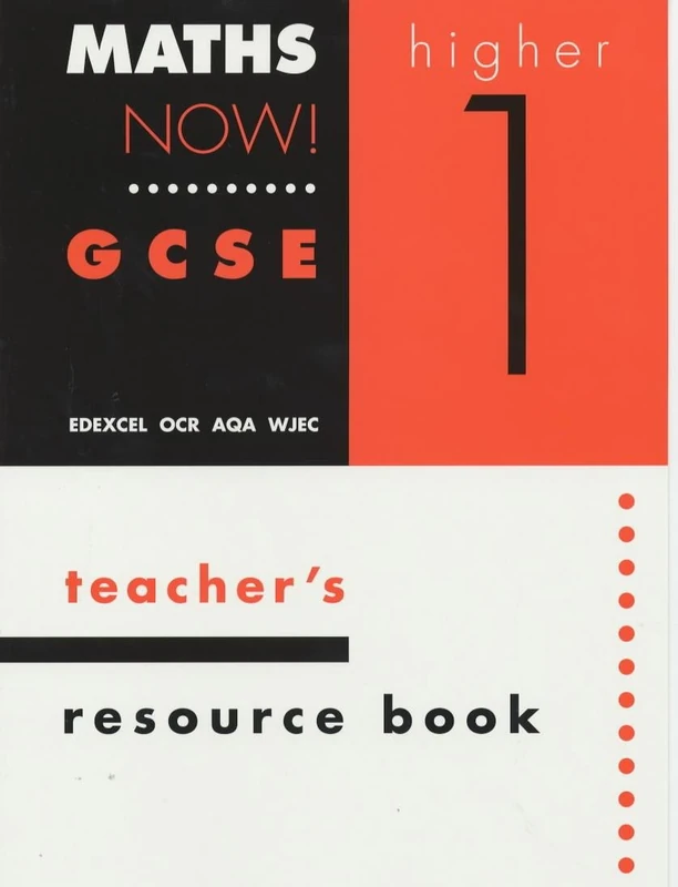 Maths Now! GCSE: Higher 1 Teacher's Resource Book (Maths Now!)