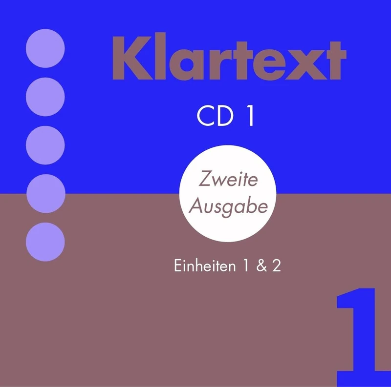 Klartext Zweite Ausgabe CD Set 1: Pt. 1