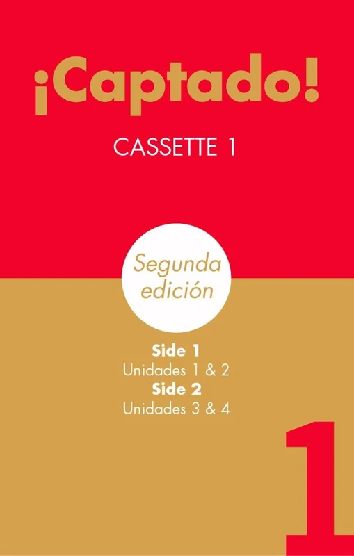 Captado! Segunda edicion Book 1 Cassette Set
