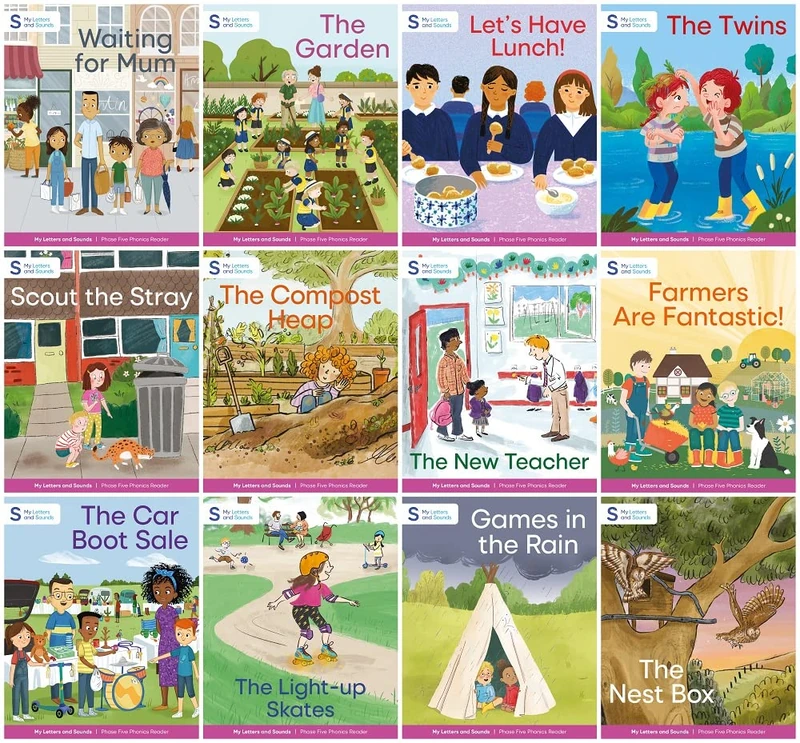 Phase 5 Reading Book Bundle: Year 1, Term 1, Ages 5-6 (12 Book Bundle)