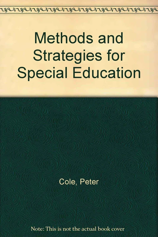Methods and Strategies for Special Education