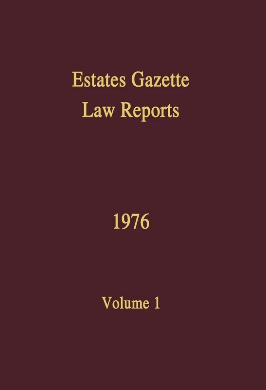EGLR 1976 (Estates Gazette Law Reports)