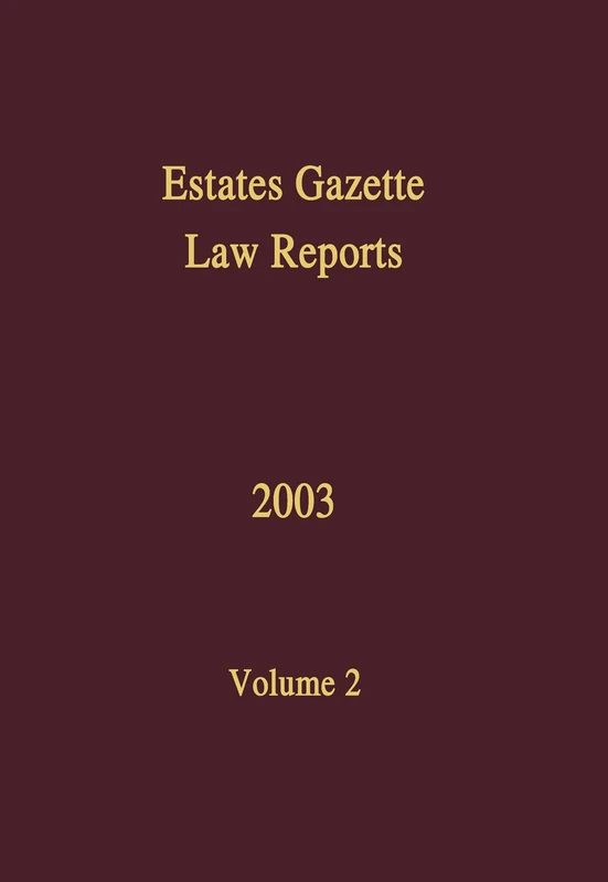 EGLR 2003: 2