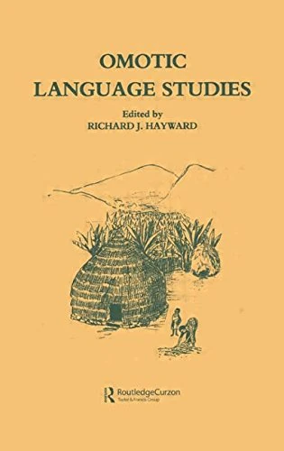 Omotic Language Studies