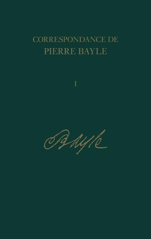 Oxford University Press - La Correspondance de Pierre Bayle