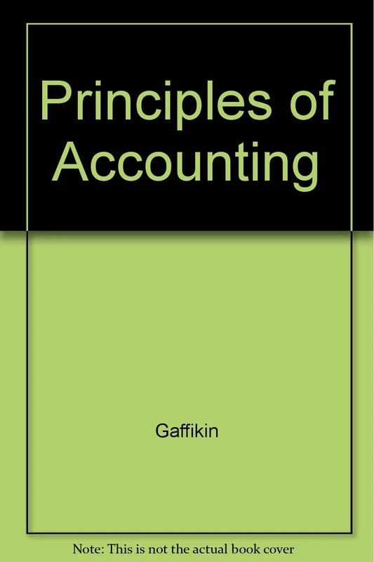 Principles of Accounting