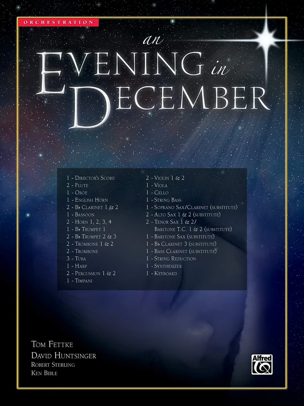 An Evening in December: Orchestration (Instrumental Score & Parts) - Image 1