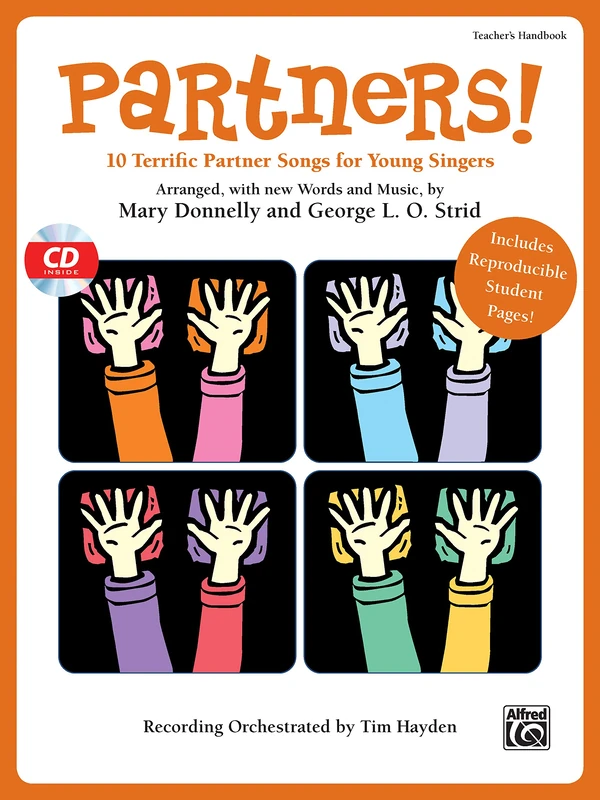 Partners!: 10 Terrific Partner Songs for Young Singers (Book & CD)