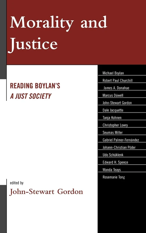 Morality and Justice: Reading Boylan's 'a Just Society'