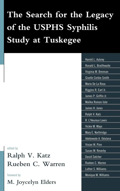 The Search for the Legacy of the USPHS Syphilis Study at Tuskegee: Reflective Essays Based upon Findings from the Tuskegee Legacy Project