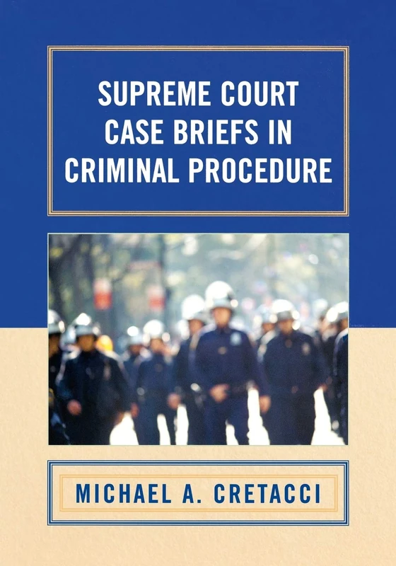 Supreme Court Case Briefs in Criminal Procedure - Image 1