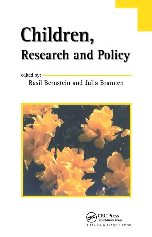 Routledge Children, Research And Policy - Academic Book