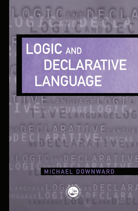 Routledge Logic And Declarative Language - Computing Book - Image 1