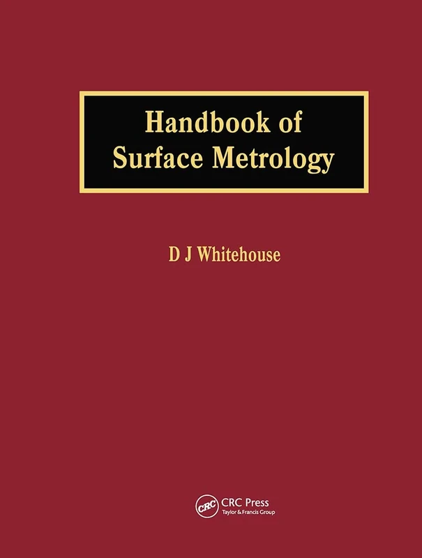 Handbook of Surface Metrology