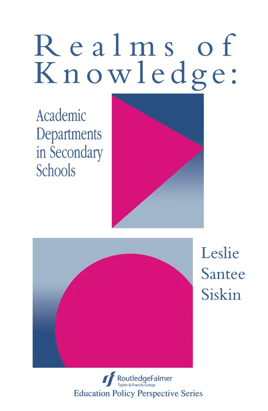 Realms Of Knowledge: Academic Departments In Secondary Schools (Biotol, Biotechnology by Open Learning) - Image 1