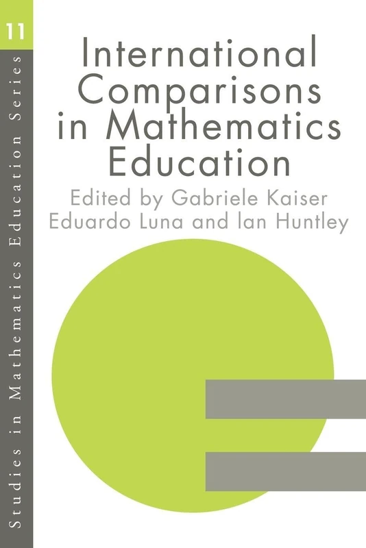 International Comparisons in Mathematics Education: 11 (Studies in Mathematics Education Series)