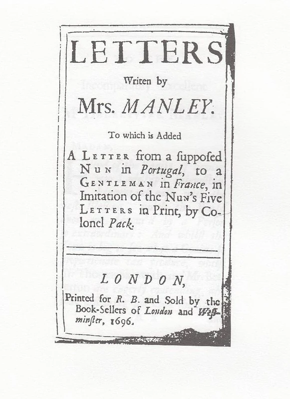 Routledge - The Delarivier Manley: Printed Writings 1641-1700