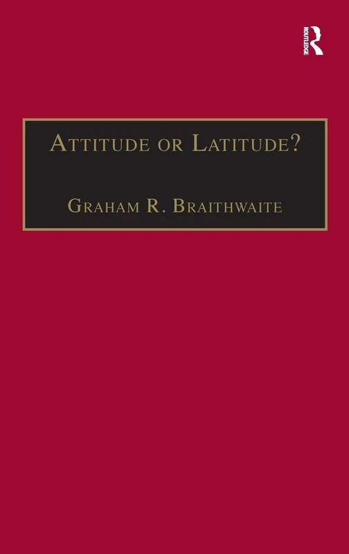 Attitude or Latitude?: Australian Aviation Safety (Studies in Aviation Psychology and Human Factors)
