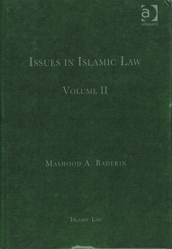 Issues in Islamic Law: Volume II: 2