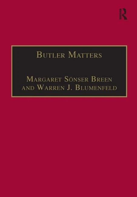 Routledge - Butler Matters: Judith Butler's Impact Study