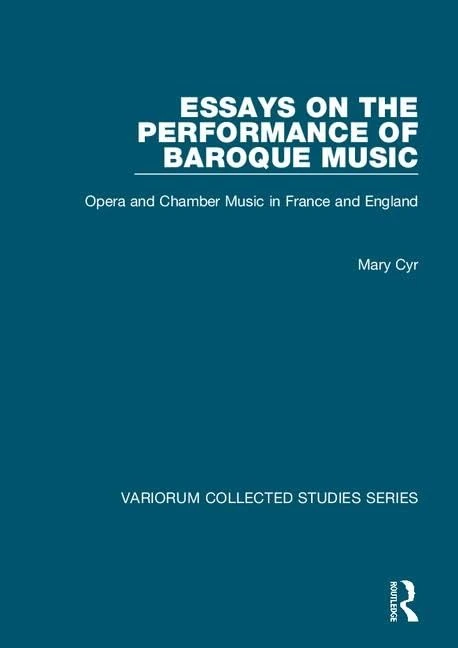 Routledge Essays on the Performance of Baroque Music