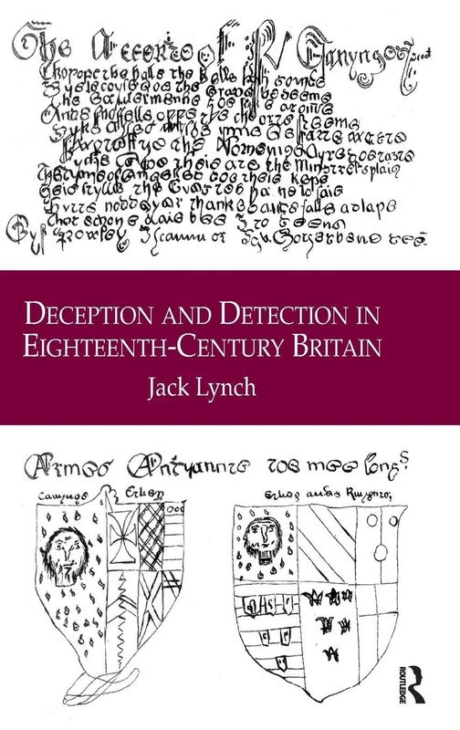 Routledge - Deception and Detection in 18th-Century Britain