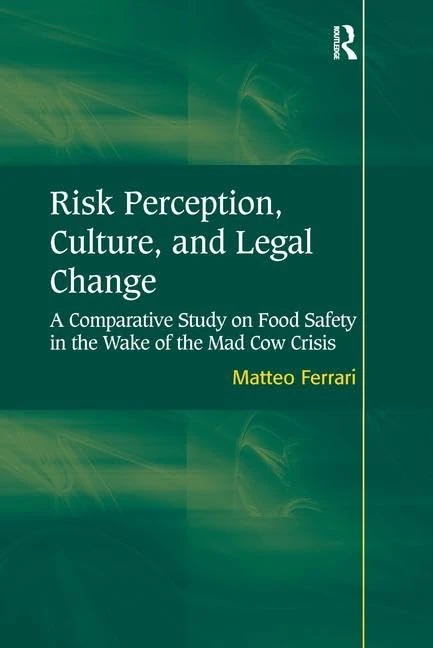 Routledge - Risk Perception, Culture, and Legal Change Book