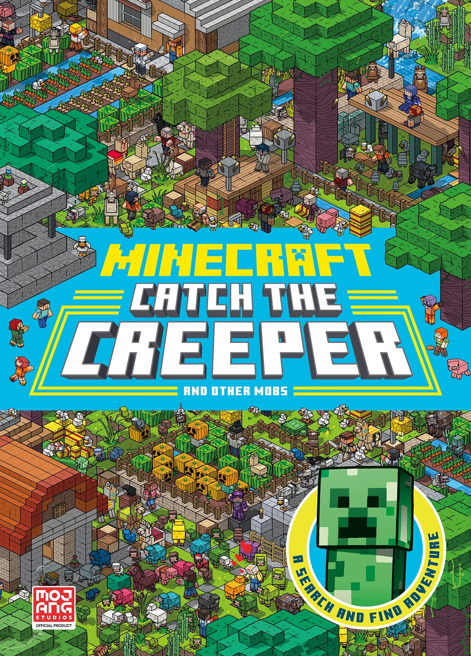 Minecraft Catch the Creeper and Other Mobs: Search for your favourite mobs in this official Minecraft Search and Find book! Perfect for kids into video games.