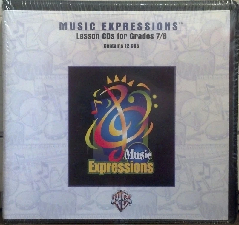 Music Expressions Grades 7-8 (Middle School 2): Lesson (CDs) (Expressions Music Curriculum)