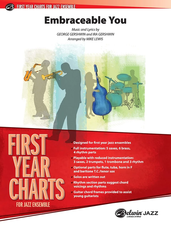 Embraceable You (First Year Charts for Jazz Ensemble)