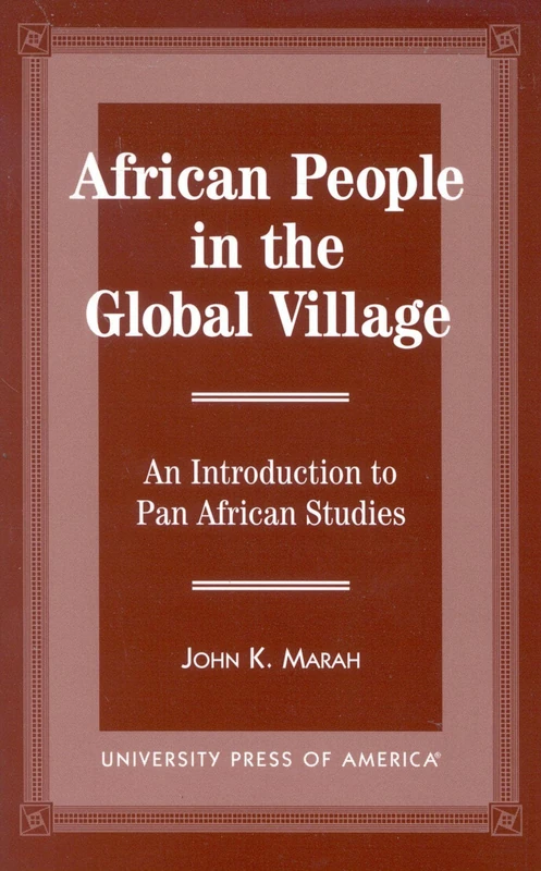African People in the Global Village: An Introduction to Pan African Studies