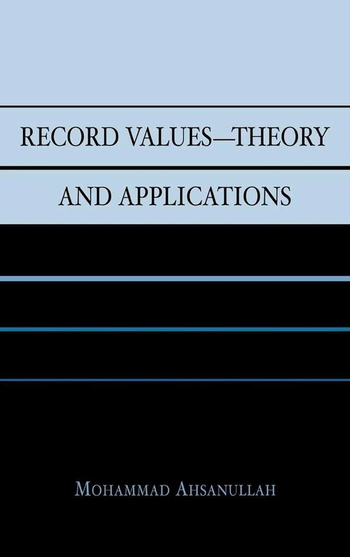 Theory and Applications (Record Values) - Image 1
