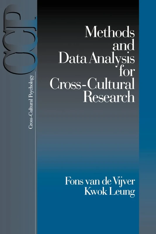 Methods and Data Analysis for Cross-Cultural Research: 1 (Cross Cultural Psychology)
