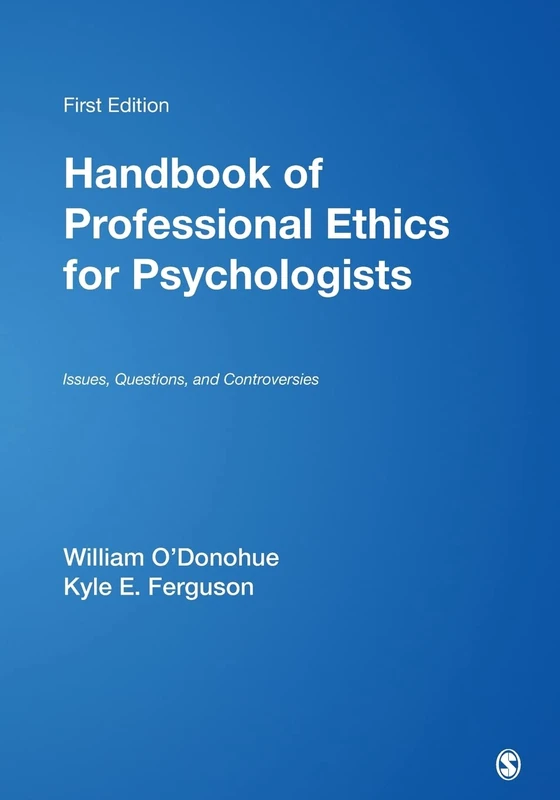 Handbook of Professional Ethics for Psychologists: Issues, Questions, and Controversies - Image 1