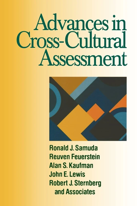 Advances in Cross-Cultural Assessment (Republics)
