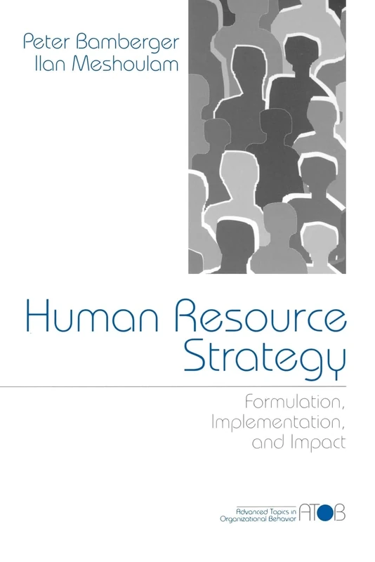 Human Resource Strategy: Formulation, Implementation, and Impact (Advanced Topics in Organizational Behavior series)