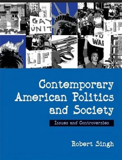 Sage Contemporary American Politics and Society Book
