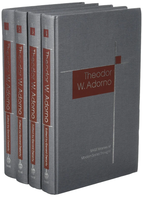 Theodor W. Adorno (SAGE Masters in Modern Social Thought series)