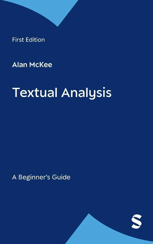 Sage Publications Textual Analysis: A Beginner's Guide Book
