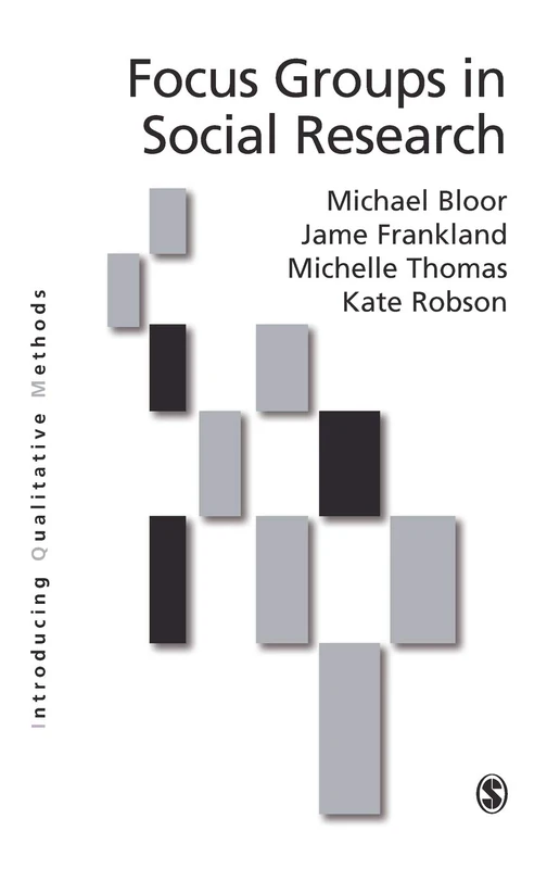 Sage Publications Focus Groups in Social Research Book