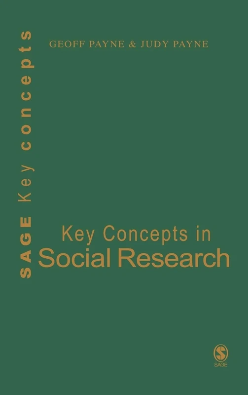 Key Concepts in Social Research (SAGE Key Concepts series)