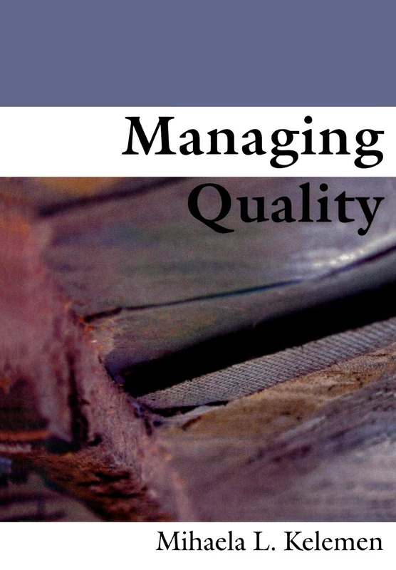 Sage Publications Managing Quality - Business Management Book