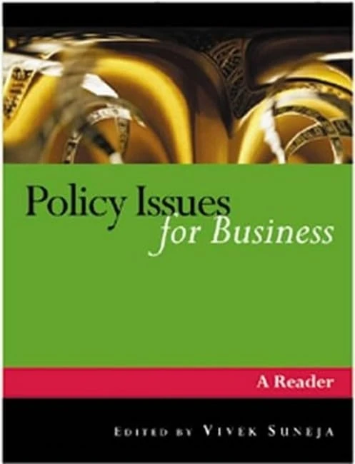 Policy Issues for Business: A Reader (Published in association with The Open University)