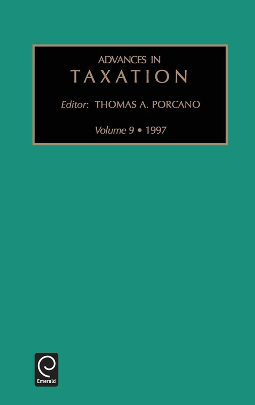 Advances in Taxation: 9
